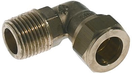 Picture of Vinkel 3/8 - 10 MM M/np. - Kompressions Fittings