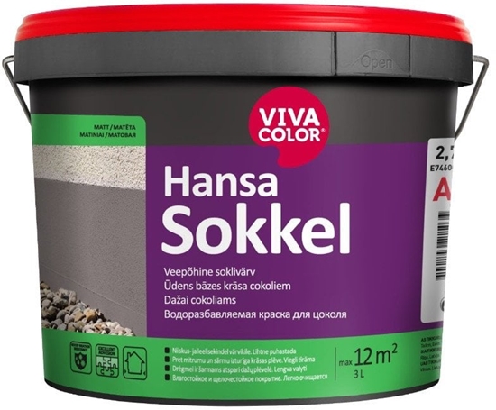 Picture of VivaColor PAINT FOR SOCLE HANSA SOKKEL 2,7L A