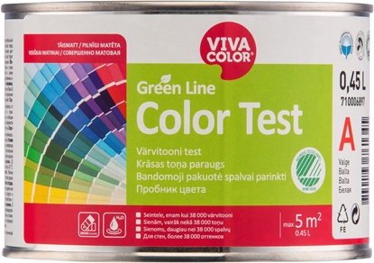 Picture of VivaColor PAINT GREEN LINE WALL 4 A 0,45L