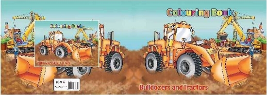 Picture of Vrige Malebog A4 Bulldozers & Tractors 16 sider