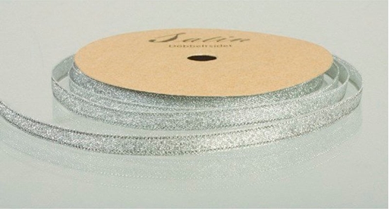 Picture of Vrige Metallicbånd 9mm 10m sølv