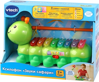 Attēls no VTECH Interactive toy Safari sounds xylophone (In Russian lang.)