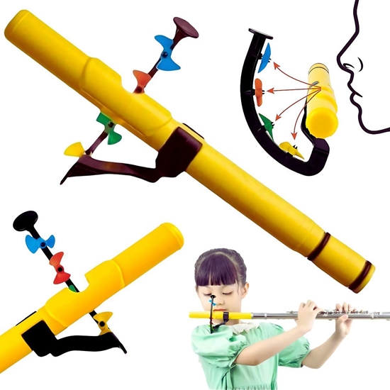 Picture of V-TONE FP1 gówka narzdzie do wicze gry na flecie wiatraczki do kontroli kierunku strumienia powietrza