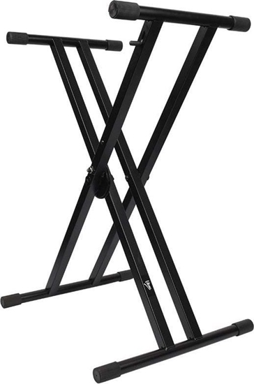 Picture of V-Tone STATYW STOJAK POD KEYBOARD ORGANY KLAWISZE PIANINO WZMOCNIONY PODWÓJNY