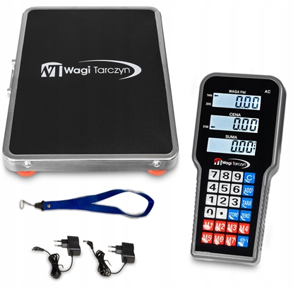 Picture of Waga Platformowa WAGI TARCZYN WT-090N 150kg Bezprzewodowy Wywietlacz