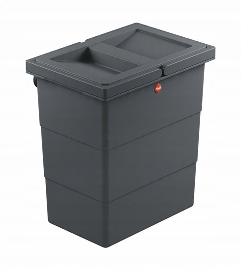 Picture of Wall-mounted waste bin FlexBox S / 7L / dark grey 4007126244260