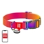 Изображение Nylon collar with QR code for Waudog gradient dog,