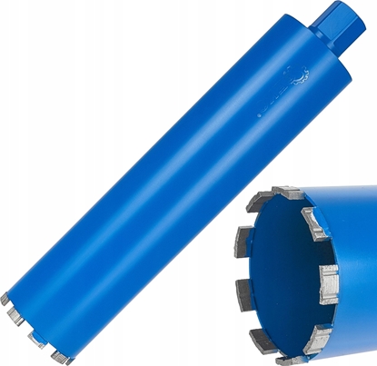 Attēls no Wierto diamentowe koronowe do wiertnicy na sucho i mokro 102x10x450mm 9T 1.1/4" (5)