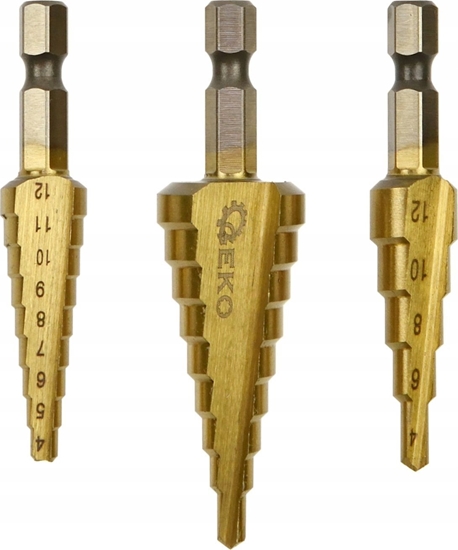 Picture of Wierto Geko Kpl. wierte stokowych 1/4" Hex 3szt. (3-12,4-12,4-20mm) (100)