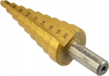 Attēls no Wierto Geko Wierto stokowe HSS TiN 4-20mm (25/100/200)