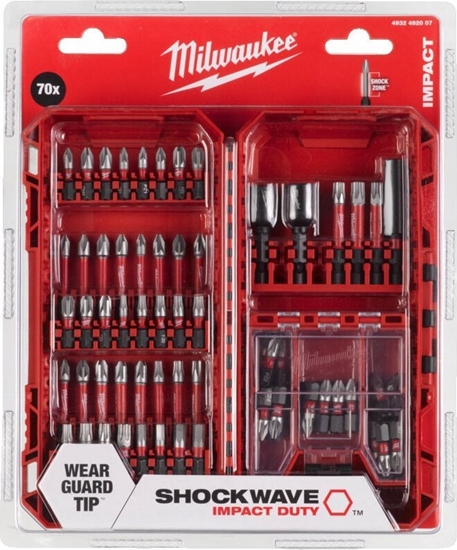 Изображение Wierto Milwaukee MILWAUKEE TIPS SET 70 pcs.