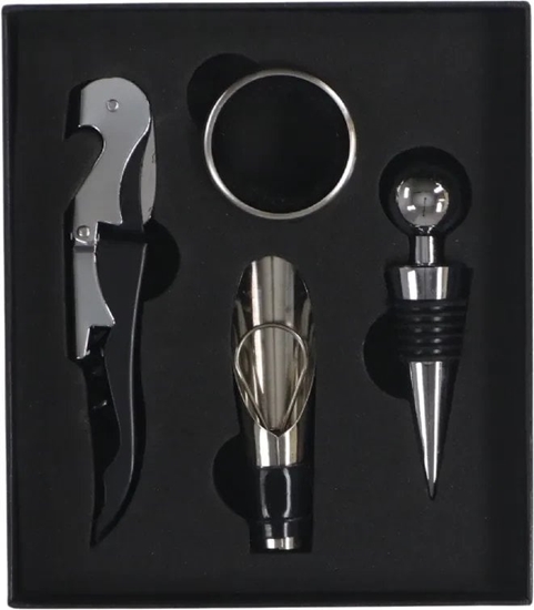 Изображение Wine set 4 pieces in gift box