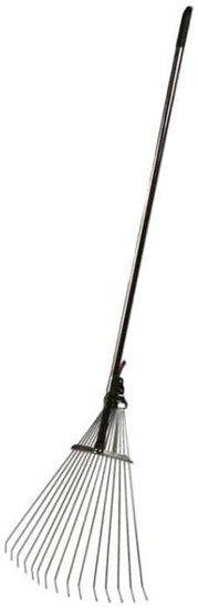 Picture of WIRE FAN-SHAPED RAKE WITH METAL HANDLE