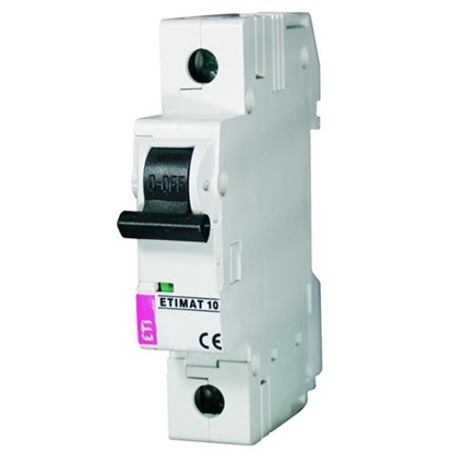 Attēls no Wycznik nadprdowy ETI Polam Asti ETI Polammat 10 261000102 1P B 10A 10kA DC