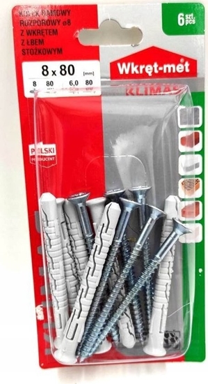 Изображение Wkrt-met BLI KO.RAM.PRZETYK. 8X80 KRZY. kod:BKP