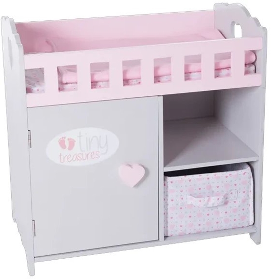 Picture of Wooden baby care center with mattress