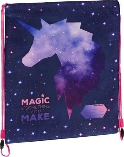 Picture of Worek szkolny na rami Galaxy Unicorn