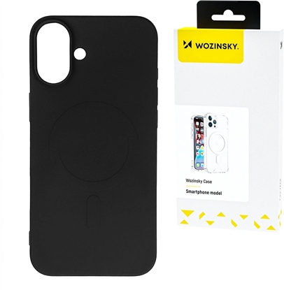Attēls no Wozinsky Wozinsky Silicone Case MagSafe Samsung Galaxy S24 FE Black