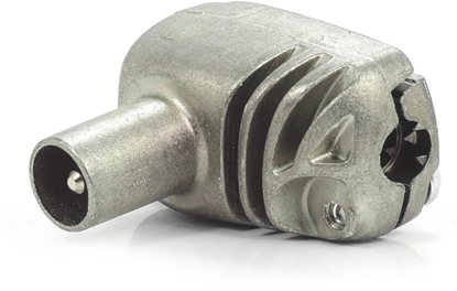 Picture of Wtyk TV (IEC) Televes ref. 4132, ktowy, metal, 1szt.