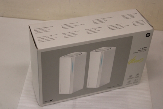 Picture of Xiaomi Mesh System AX3000 NE - Wi-Fi 6  2.4 GHz / 5 GHz  2 routers/extenders  DEMO  Garantija : 3 mēn
