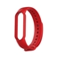 Изображение Xiaomi silikona siksniņa Xiaomi Mi Band sērijai 3 / 4 / 5 / 6 / 7 Oriģināls Sarkans