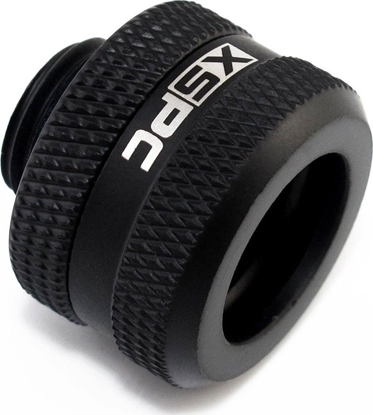 Picture of XSPC XSPC Anschluss G1/4" auf 14mm Hardtube, schwarz matt - 8 Stück