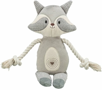 Picture of Zabawka Pluszowa dla psa Trixie 0036155 Poliester Plusz Bawena Szop pracz 33 cm