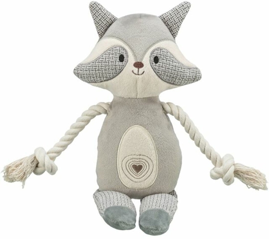 Picture of Zabawka Pluszowa dla psa Trixie 0036155 Poliester Plusz Bawena Szop pracz 33 cm