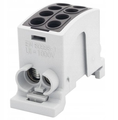 Изображение Zacisk HLK F-ELEKTRO F2.0355 100A-2 (1x25,1x16 / 1x25,1x16) Al/Cu IP20 czarny