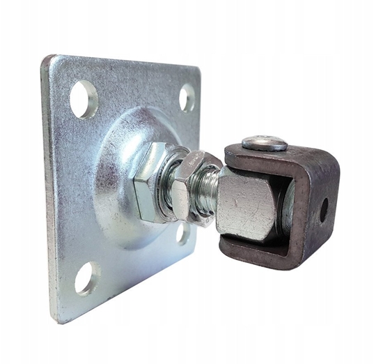 Picture of Zawias PSG 61.018 z szyldem 80x80x3mm - gwint M16 (regulowany)