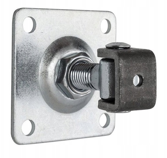 Picture of Zawias PSG 61.019 z szyldem 100x100x4mm - gwint M20 (regulowany)