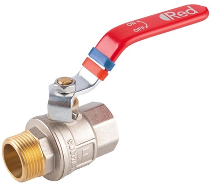 Picture of Zawór kulowy nakrtno-wkrtny z dwigni 3/4 F-Power Pro