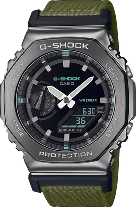 Attēls no Zegarek G-SHOCK Casio G-Shock GM-2100CB-3AER 200m zielony