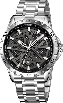 Picture of Zegarek Mski Skmei 9337SIBK + BOX