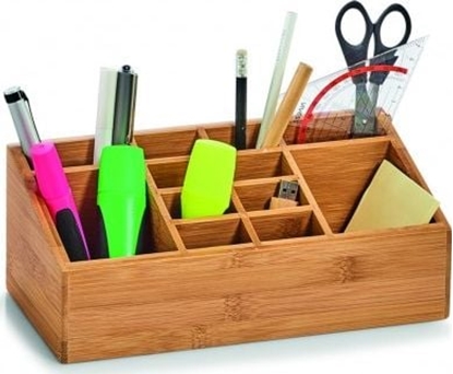 Изображение Zeller Zeller, Drewniany organizer, bambus, 25,4x12x10cm