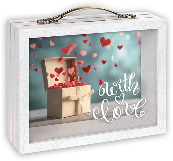 Изображение ZEP Andy with Love        6,5x21 Holz/Glas Spardose        RM1844