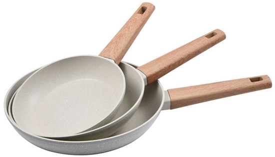 Picture of ZESTAW 3 PATELNI MARMURKOWYCH BERGNER BG-34741 NATURALLY