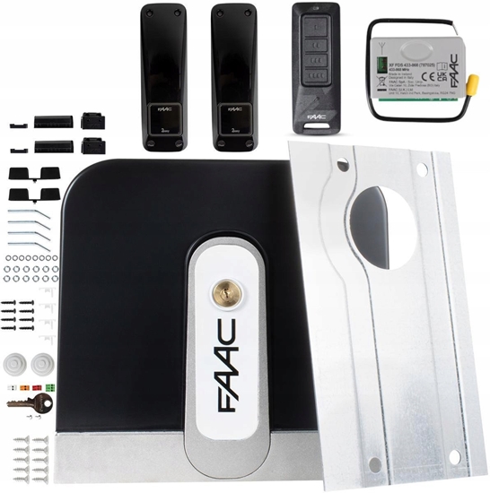 Picture of Zestaw Cyclo C721 FDS - FAAC 24V do 800kg bram przesuwnych