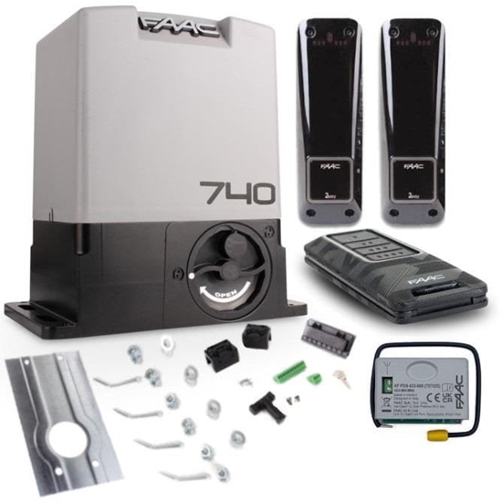 Picture of Zestaw Delta 2 FDS - FAAC 740 do 500kg bram przesuwnych