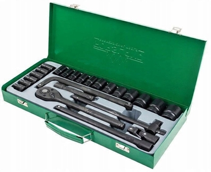 Attēls no Zestaw narzdzi 1/2" 24el. (8-32mm) (6-ktnych)