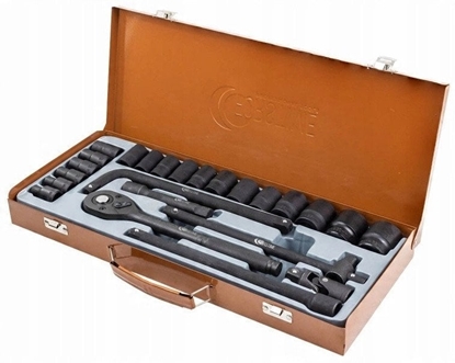 Attēls no Zestaw narzdzi 1/2" 24el. (8-32mm) (6-ktnych)