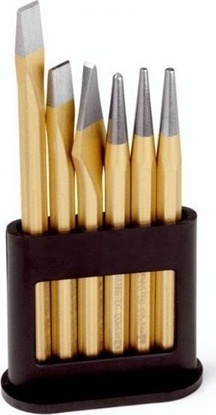 Attēls no Zestaw narzdzi UN ZESTAW WYBIJAKÓW I PRZECINAKÓW 6SZT (1 KPL)