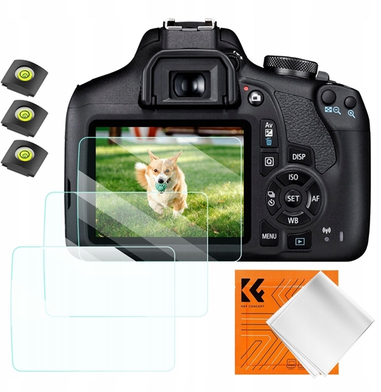 Picture of Zestaw Oson 3x Osona Szko Na Ekran 3x Osona Iso Do Canon Rebel T7 T6 T5 / K&f Concept / Sku.2192