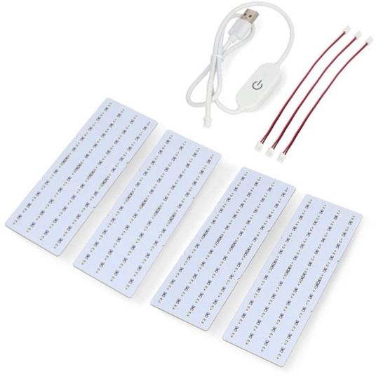 Picture of Zestaw podwietlenia LED Lithophane - KC010 - 192x144mm - 4szt. - Bambu Lab}