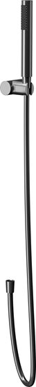 Picture of Zestaw prysznicowy Cersanit Zestaw natryskowy z uchwytem punktowym ZEN gun metal (S951-618)