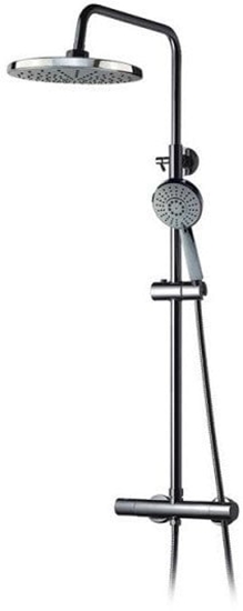 Picture of Zestaw prysznicowy Domoletti Shower set with thermostatic faucet Domoletti Miami ST-98001 chrome