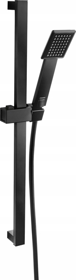 Picture of Zestaw prysznicowy Ferro N170BL-B NATRYSK PRZESUWNY SINUS 1-FUNK, CZARNY FERRO// N.00.SINUS-CZARNY-FERRO