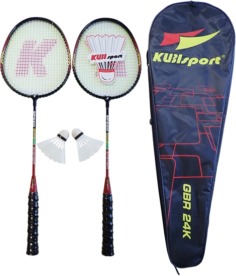 Picture of Zestaw Rakietki Paletki do Gry w Badmintona Rekreacyjny KUBISPORT