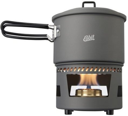 Attēls no Zestaw turystyczny Esbit Cookset with Alcohol Burner 1500 ml