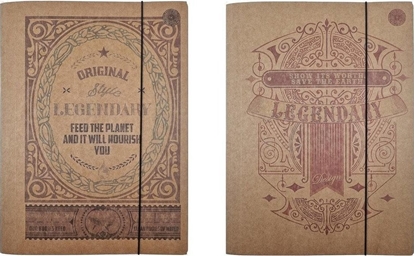 Attēls no Ziemia Obiecana Teczka A4 z gumk Legendary (10szt)